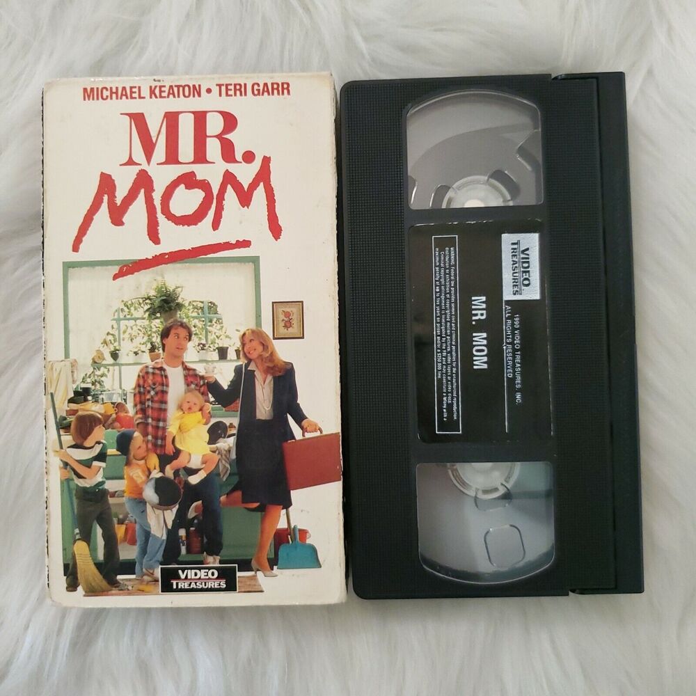 Mr. Mom VHS 1990 Michael Keaton